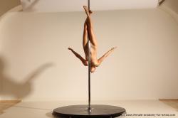 Poledance reference poses of Fannie